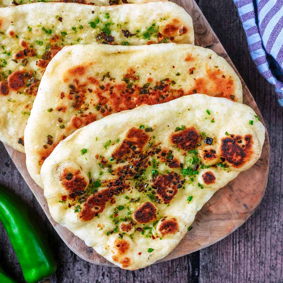 Chilli Garlic Naan